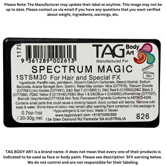 TAG Paint |  1 Stroke - Spectrum Magic  #45 (SFX - Non Cosmetic)