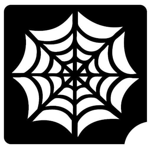 Art Factory | Glitter Tattoo Stencil - (160) Spiderweb - 5 Pack - #44