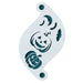 Superstar  | Face Painting Stencil - Spooky Pumpkins 77091