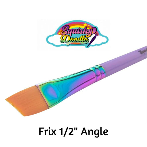 GTX | Face Painting Brush Designed by Squishy Doodle - FRIX 1/2" Angle