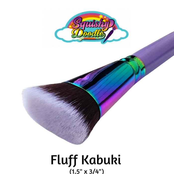GTX | Face Painting Brush Designed by Squishy Doodle - FLUFF Kabuki 1.5"