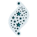 Superstar  | Face Painting Stencil - Stars  77001