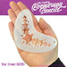 Art Factory | Boomerang Face Painting Stencil - Star Crown (B033)