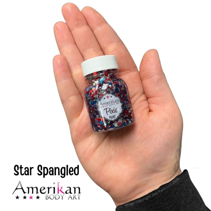 Pixie Paint Face Paint Glitter Gel - Star Spangled - Small 1oz