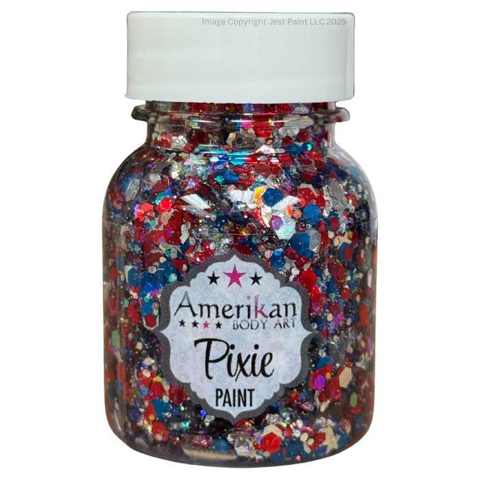 Pixie Paint Face Paint Glitter Gel - Star Spangled - Small 1oz