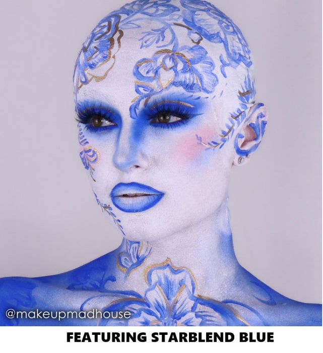 StarBlend Powder Face Paint By Mehron  - Blue 56gr