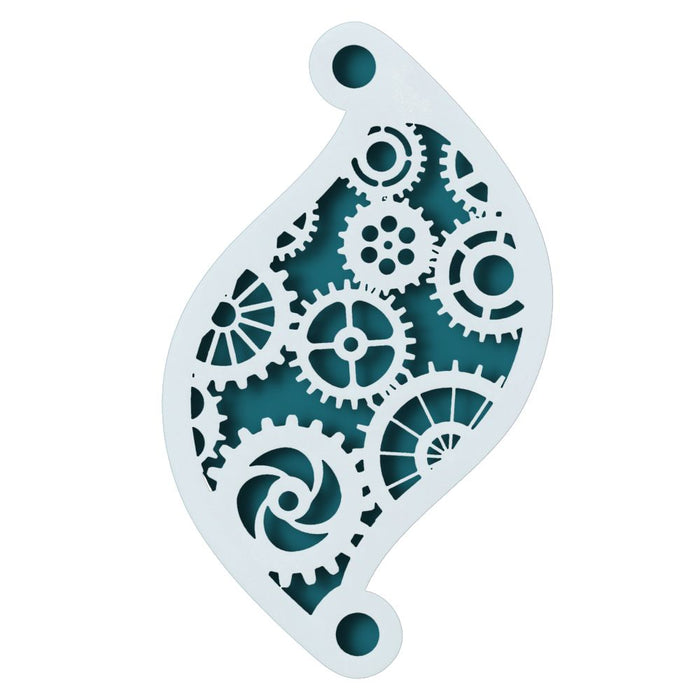 Superstar  | Face Painting Stencil - Steam Punk   77010