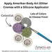 Amerikan Body Art | Fine Glitter Creme - New Formula - AURORA ( Green ) - .05oz