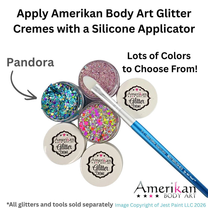 Amerikan Body Art | CHUNKY Glitter Cremes - New Formula - ORION - .5oz