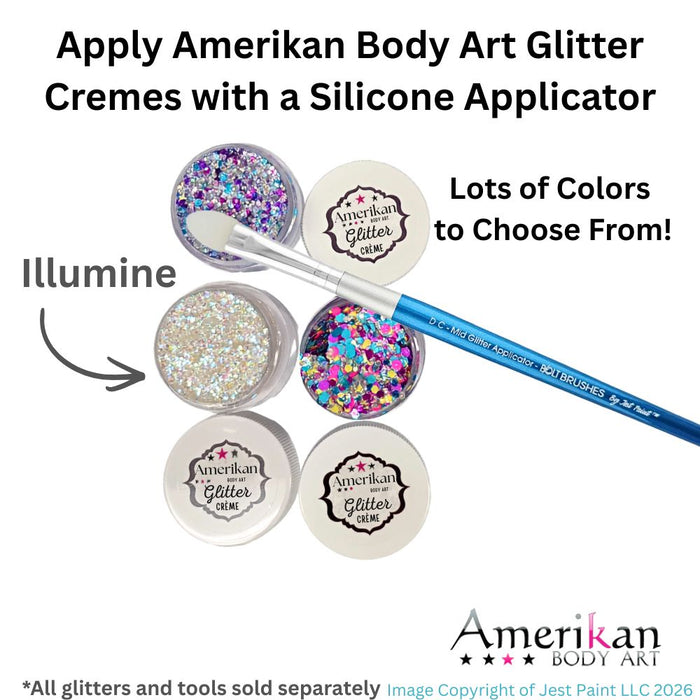 Amerikan Body Art | CHUNKY Glitter Cremes - New Formula - FELICITY - .5oz