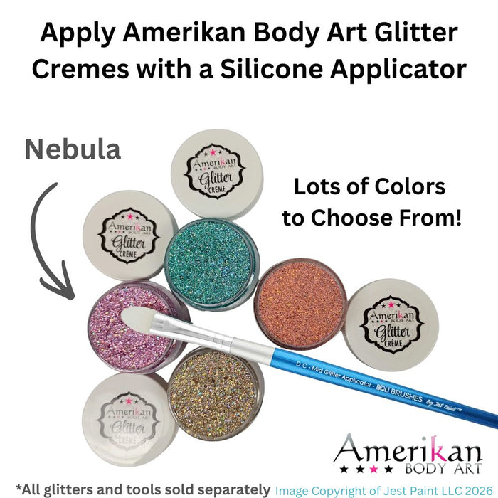 Amerikan Body Art | Fine Glitter Creme - SUPERNOVA - .05oz