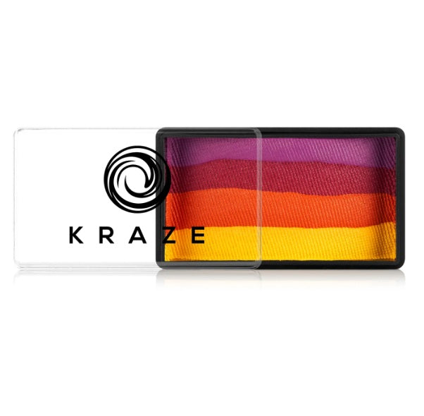 Kraze FX Face and Body Paints | Domed 1 Stroke Cake - Small Sundown 25gr