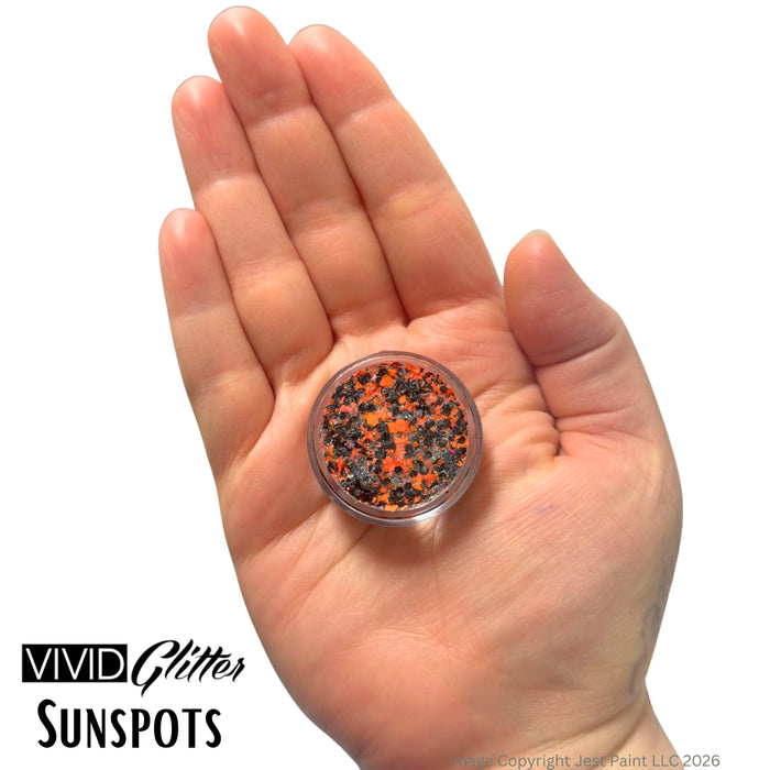 VIVID Glitter |  GLEAM Glitter Cream | Small - SUNSPOTS (10gr)