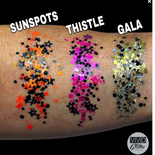 VIVID Glitter |  GLEAM Glitter Cream | Small - SUNSPOTS (10gr)
