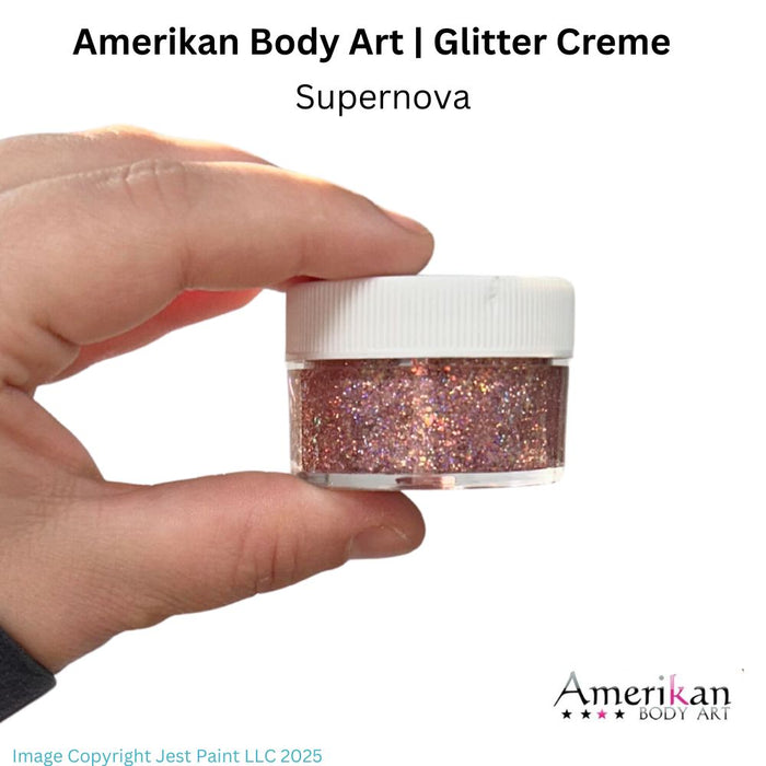 Amerikan Body Art | Fine Glitter Creme - SUPERNOVA - .05oz