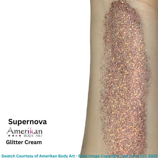 Amerikan Body Art | Fine Glitter Creme - SUPERNOVA - .05oz