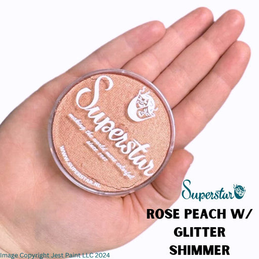 Superstar Face Paint | Rose Peach w/ GLITTER Shimmer #067- 45gr