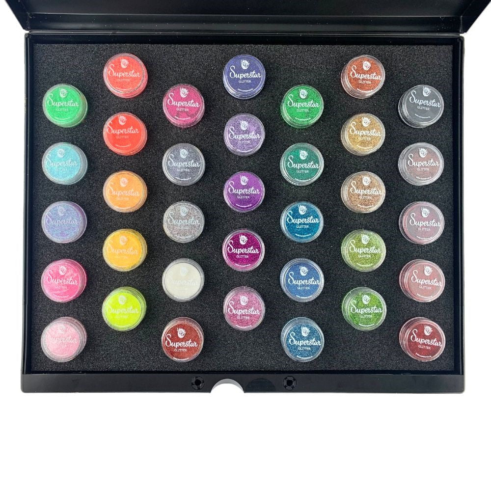 Superstar  Loose FINE Glitter Set 98981 - FINE UNICORN Six Pack (90ml —  Jest Paint - Face Paint Store