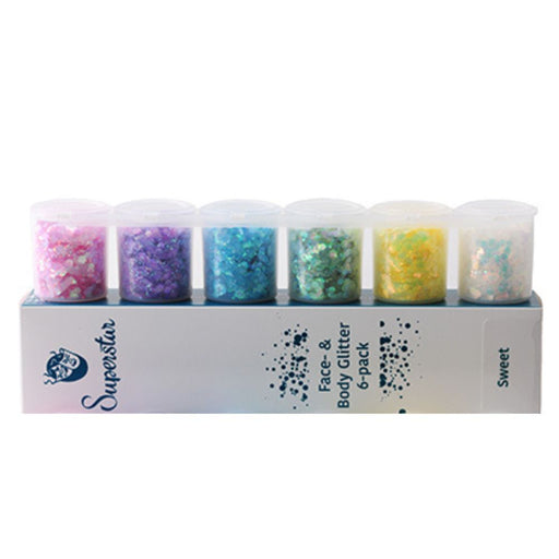 Art Factory  Rainbow Jewel Body Glitter - Aqua (1/2oz) — Jest Paint - Face  Paint Store