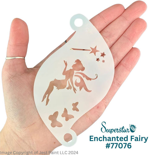 Superstar  | Face Painting Stencil - Enchanted Fairy  77076