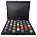 Superstar | ULTIMATE Fine Cosmetic Glitter Set - Case and Insert with 35 Glitter Jars (5ml each)
