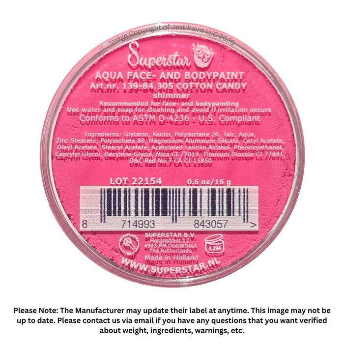 Superstar Face Paint | Cotton Candy Shimmer 305 - 16gr