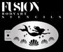 Fusion Body Art | Face Painting Stencil - Swimming Mermaid FS14