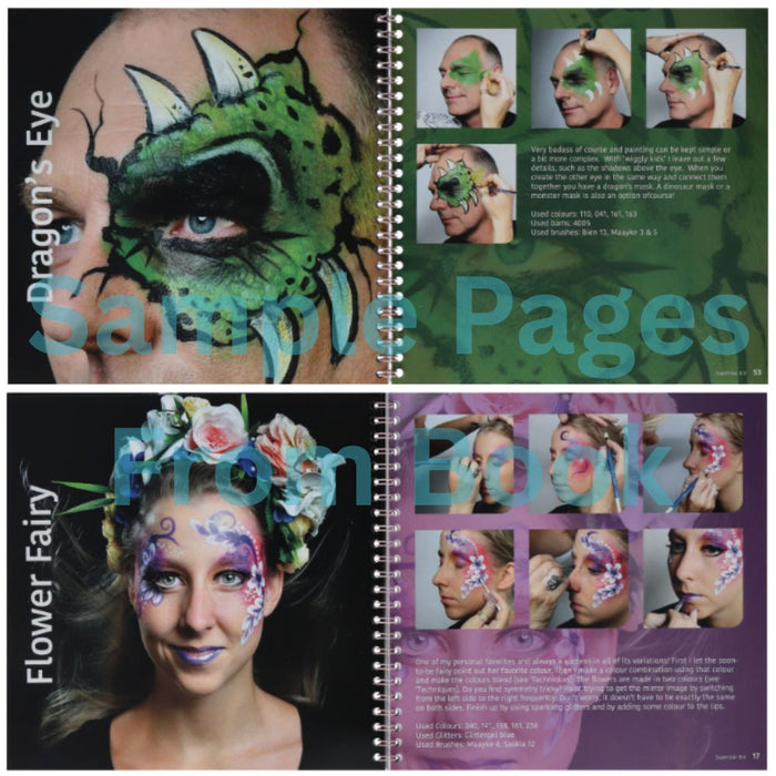 Superstar Face Painting Book | Syllie Faces by Syl Verberk
