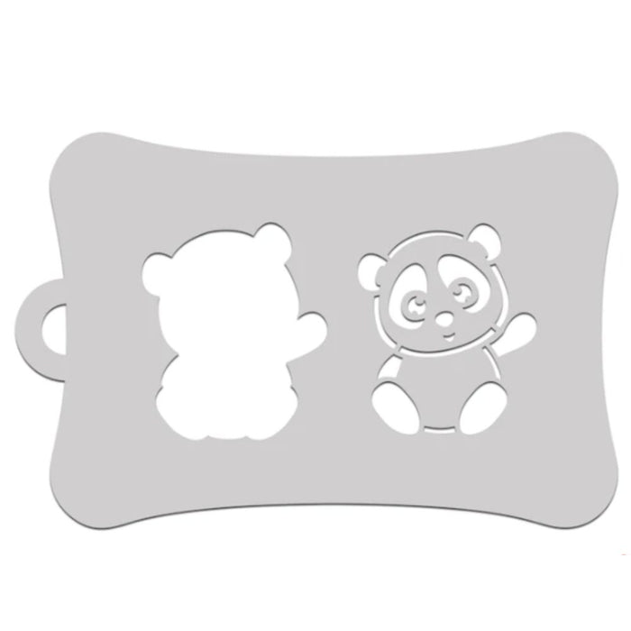 Ooh! Face Painting Stencil | Panda (T08)