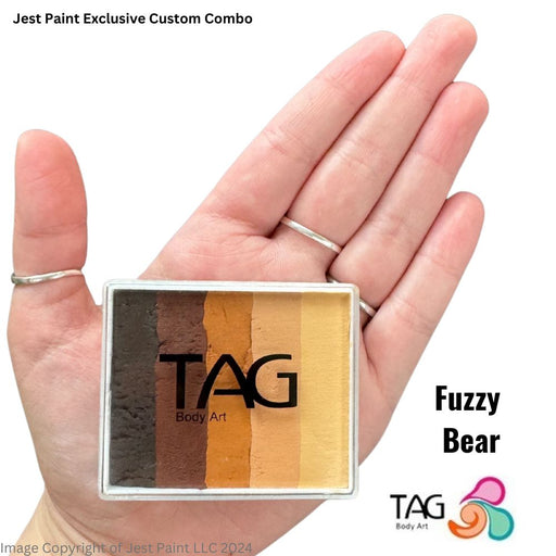 TAG Face Paint Split Cake - EXCL Fuzzy Bear 50gr   #56