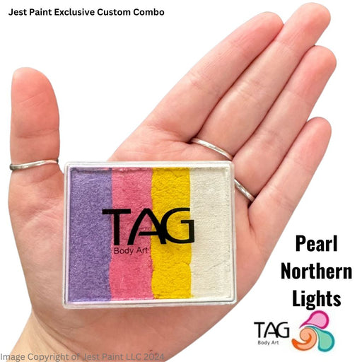 TAG Face Paint Base Blender- EXCL Pearl Northern Lights 50gr   #32