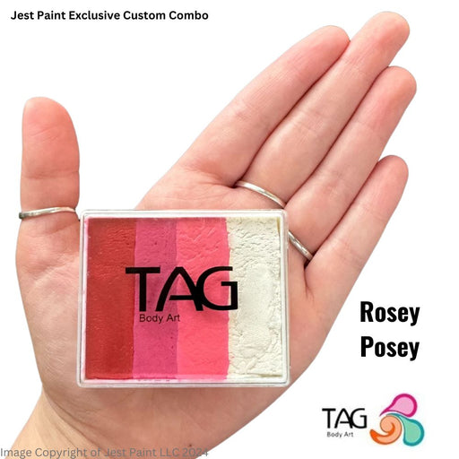 TAG Face Paint Split Cake -  EXCL Rosey Posey 50gr  #12