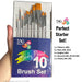 TAG | Face Painting Brushes - 10 Piece Brush Set