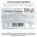TAG Face Paint | 1 STROKE Palette   (10 x 10gr)