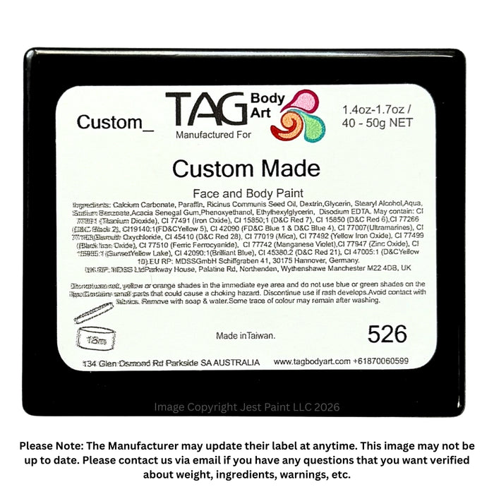 TAG Face Paint Base Blender- EXCL Perla Northern Lights 50gr #32