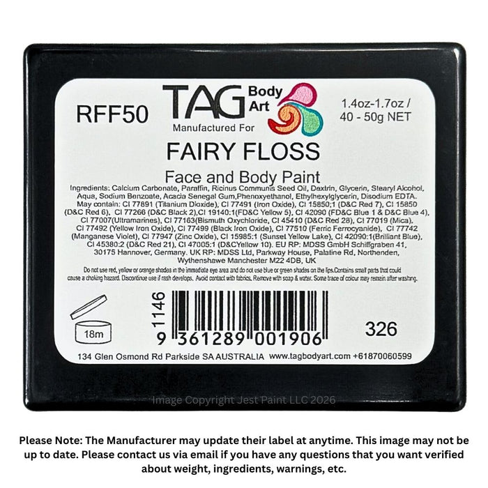 TAG Face Paint Split Cake - Fairy Floss 50gr  #14