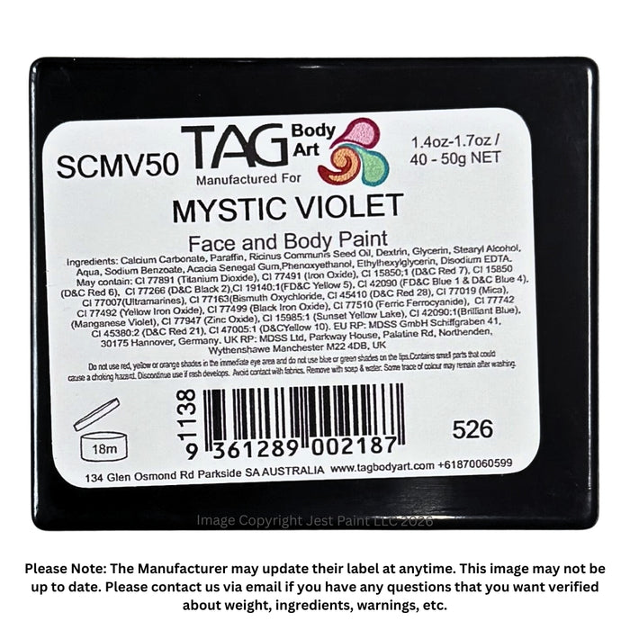 TAG Face Paint | Split Cake - Mystic Violet 50gr  #8
