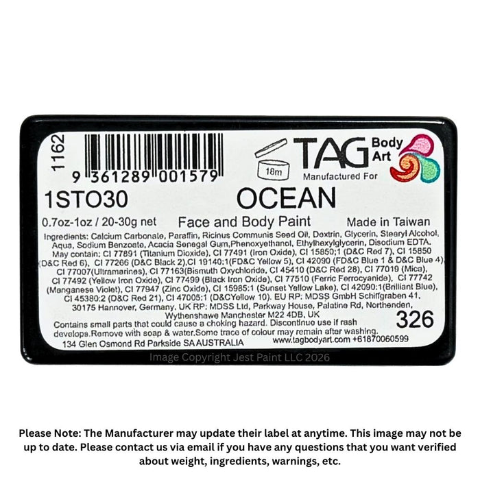 TAG Face Paint |  1 Stroke - Ocean   #8