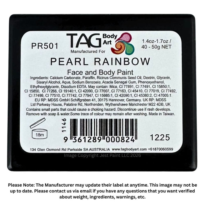 TAG Face Paint Split Cake - Pearl Rainbow 50gr   #11