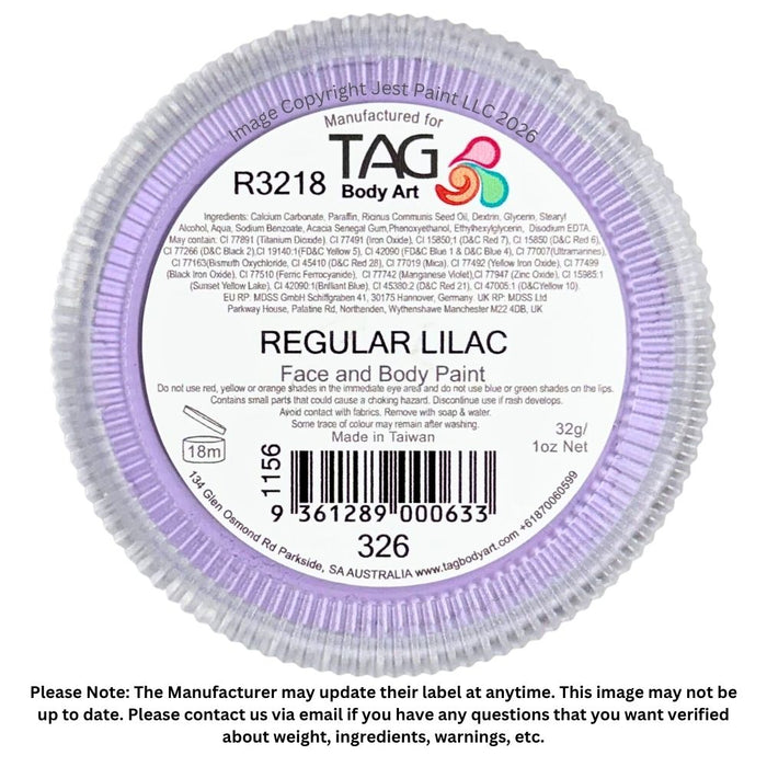 TAG Face Paint - Lilac  32g