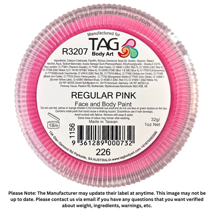 TAG Face Paint - Pink  32g