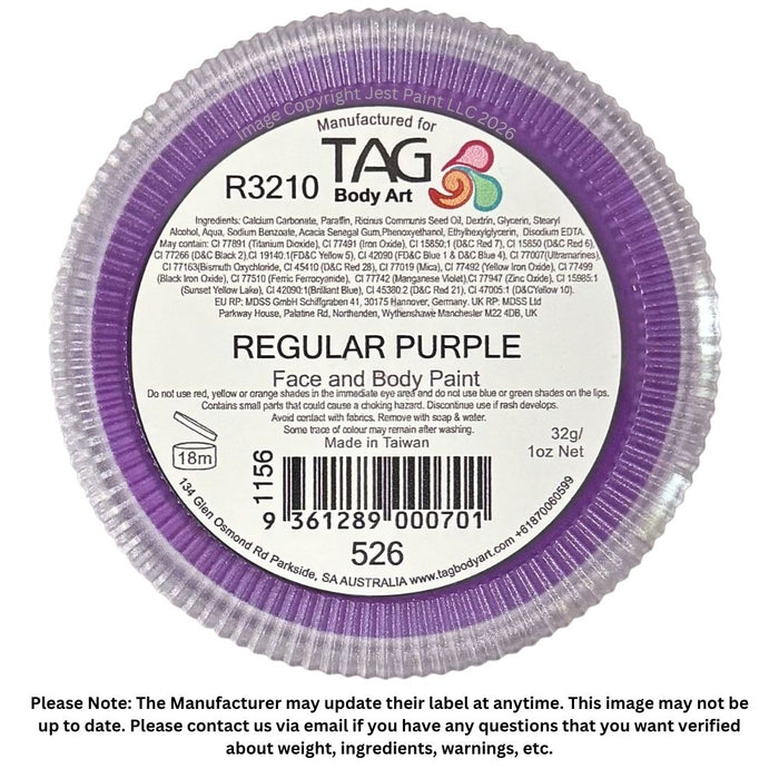TAG Face Paint - Purple 32g