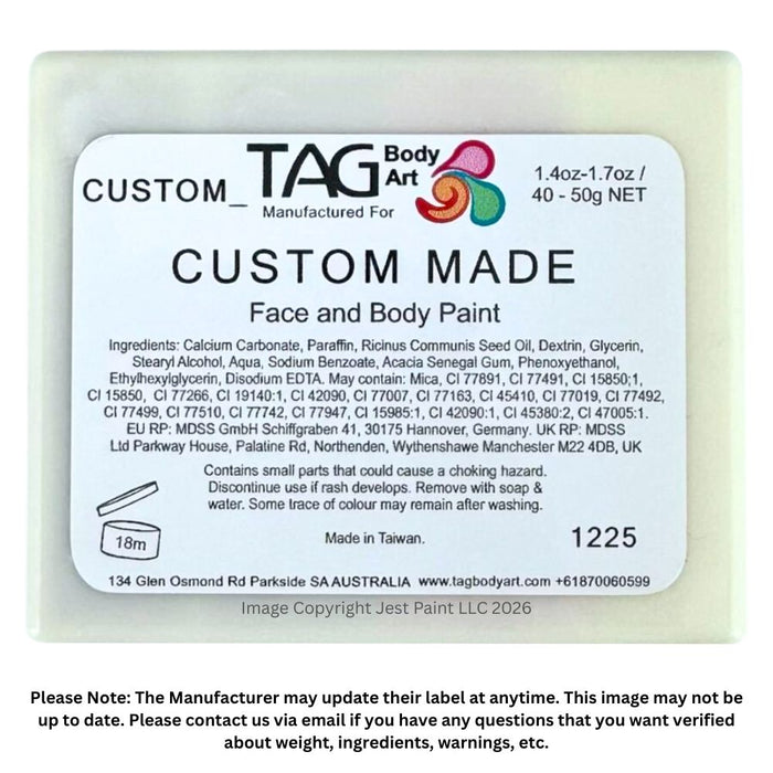TAG Face Paint Split Cake -  EXCL Rosey Posey 50gr  #12