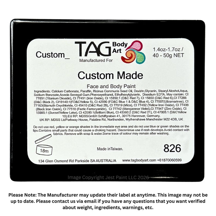 TAG Face Paint Split Cake -  EXCL Rosey Posey 50gr  #12