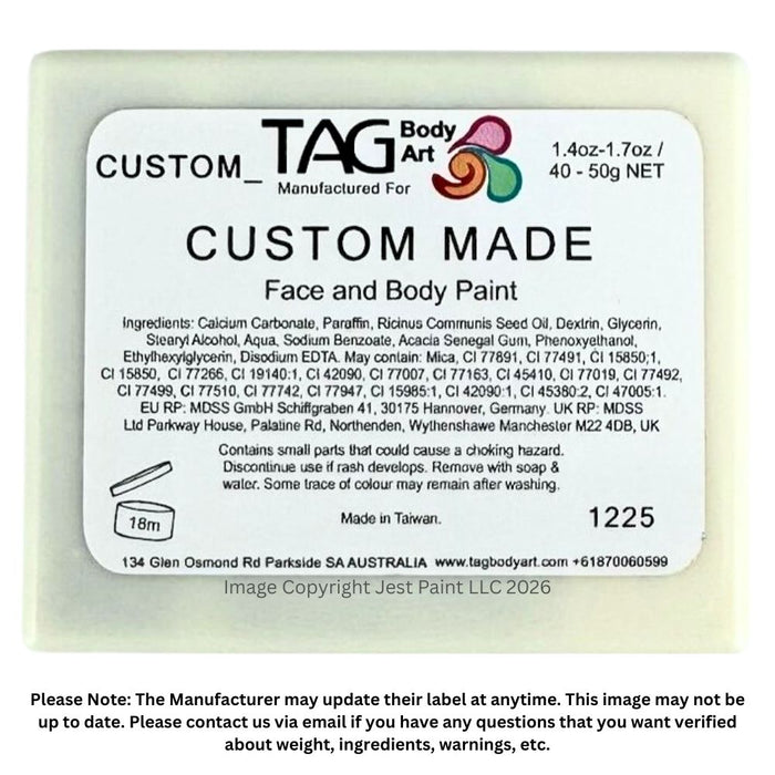 TAG Face Paint Split Cake - EXCL Achromatic Blender 50gr   #54