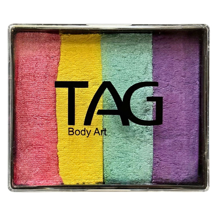 TAG Face Paint Split Cake - EXCL Pearly Big Happy Swirl 50gr   #9