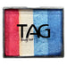 TAG Face Paint Base Blender- EXCL Big Pearl Red White and Blue 50gr   #48