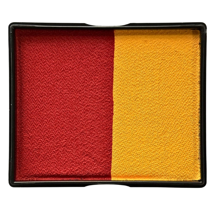 Pintura facial TAG Split - Rojo y Naranja Dorado 50g #1