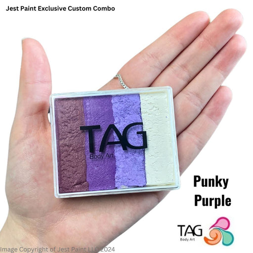 TAG Face Paint Split Cake - EXCL Punky Purple 50gr   #43