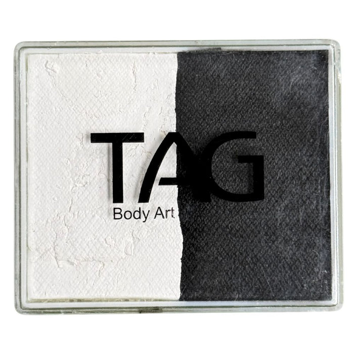 TAG Face Paint Split - EXCL Strong Black and Strong White 50gr   #18